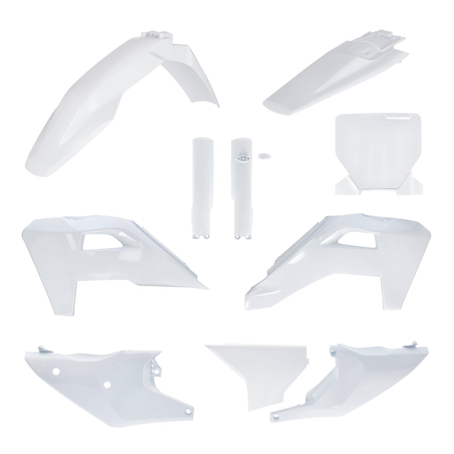 ACERBIS PLASTIC KIT HUSQVARNA TC FC 25-26 WHITE