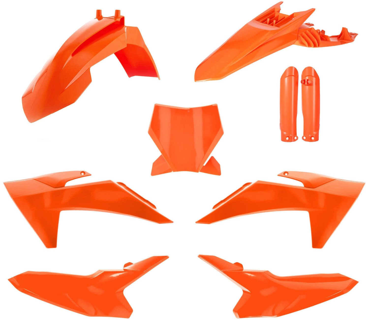 ACERBIS PLASTIC KIT KTM SX50 24-26 ORANGE