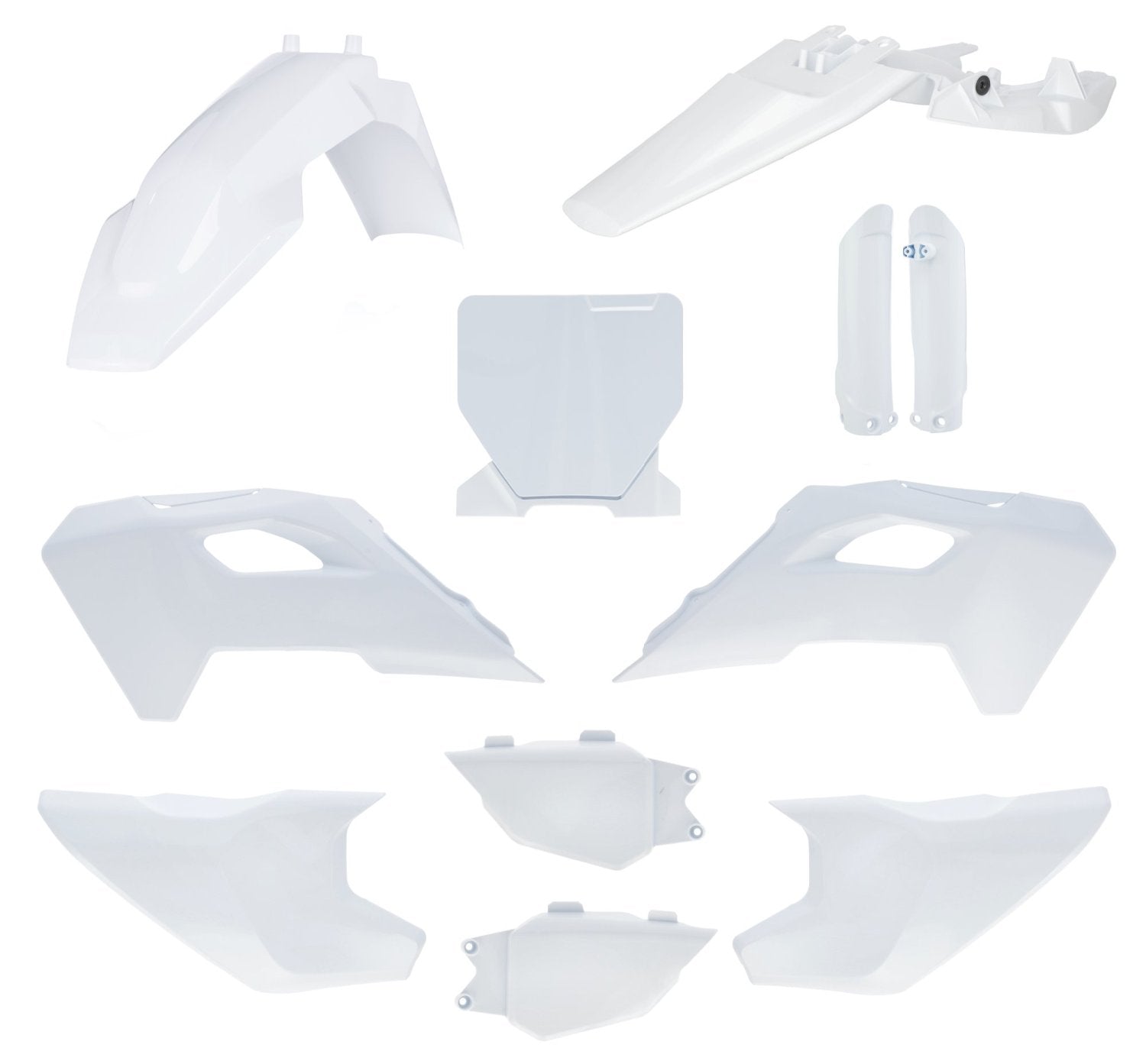 ACERBIS PLASTIC KIT HUSQVARNA TC 65 24-26 WHITE