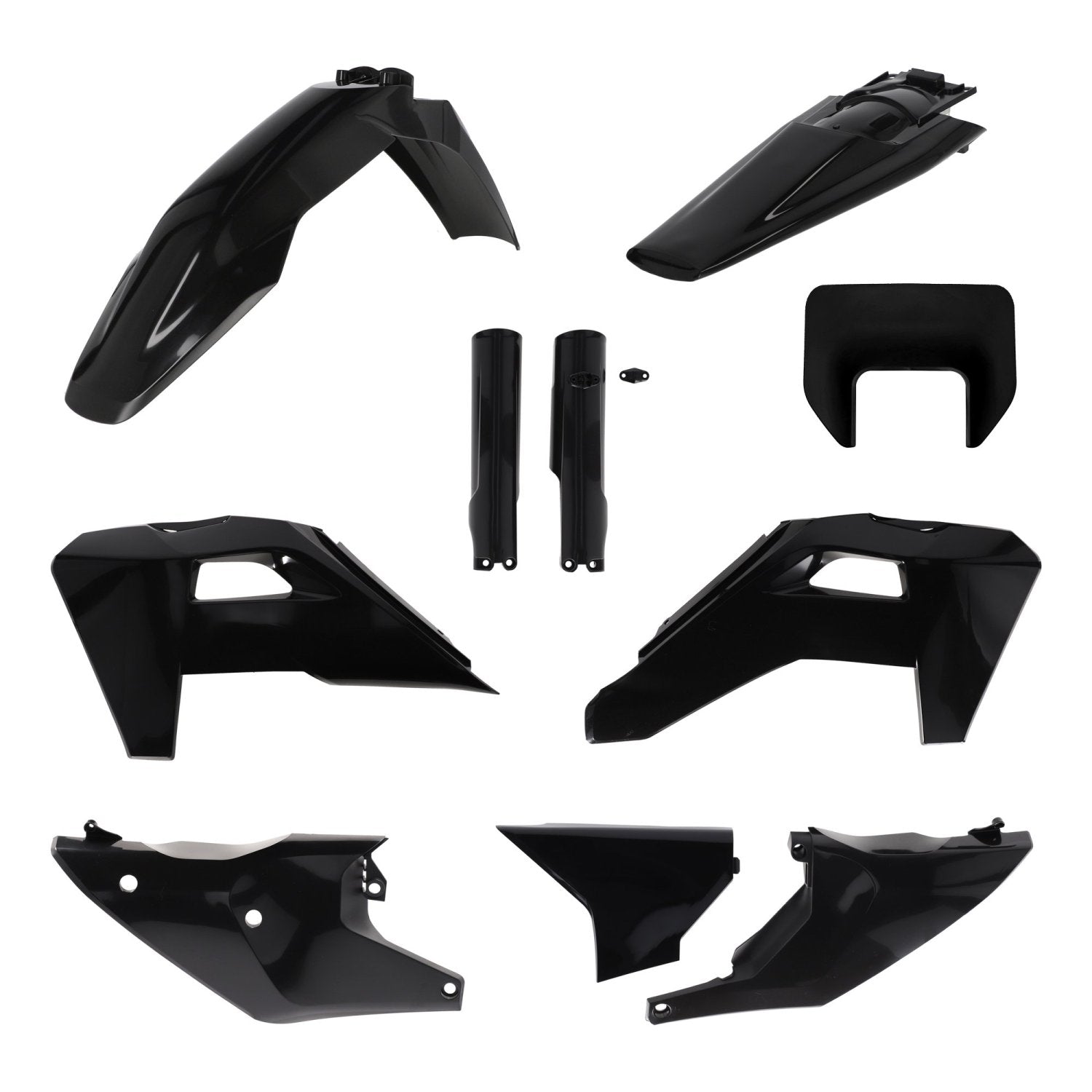 ACERBIS PLASTIC KIT HUSQVARNA TE FE 24-25 BLACK