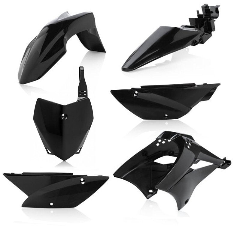 ACERBIS PLASTIC KIT KAWASAKI FULL KLX 110 10-26 BLACK