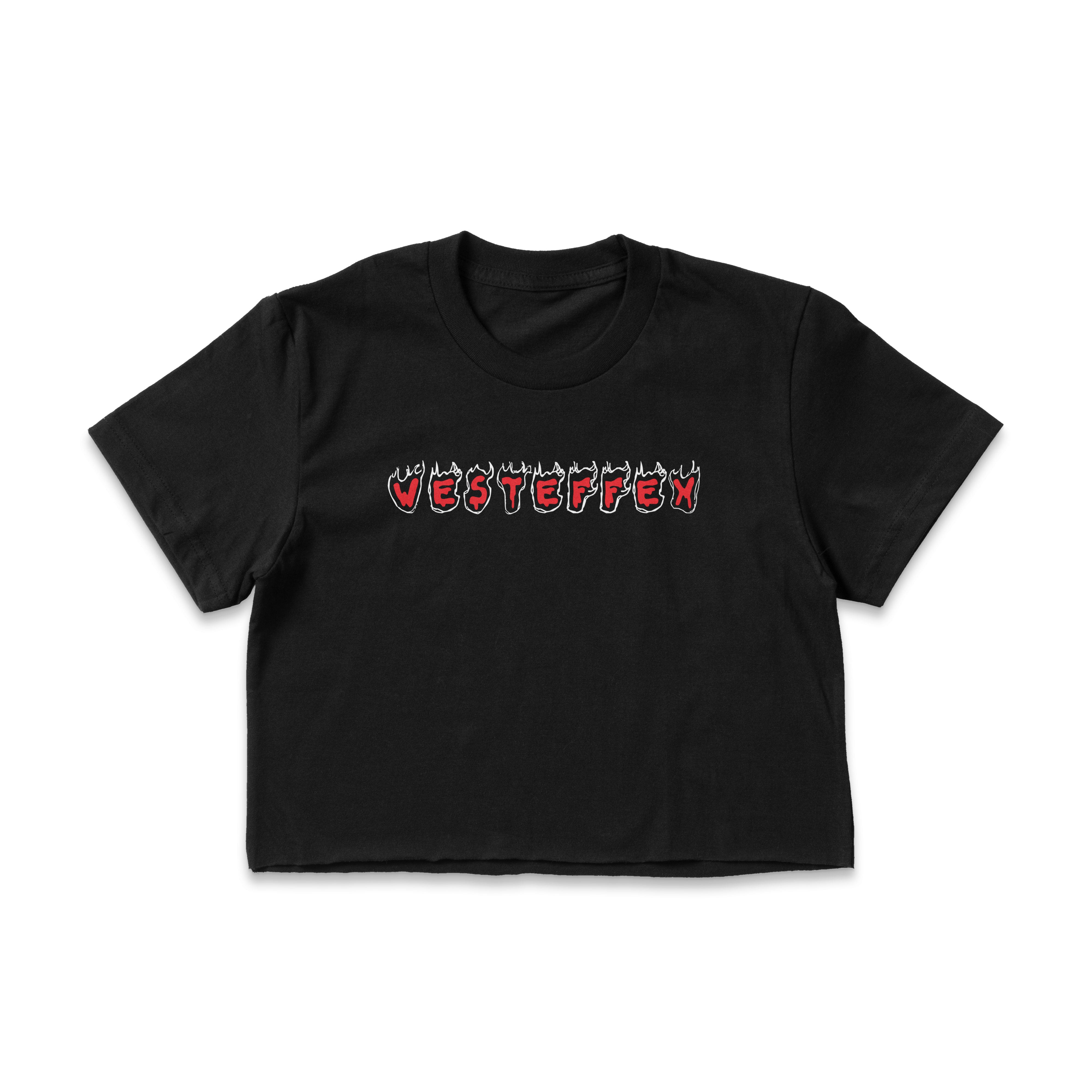 CROPPED "MELT" TEE