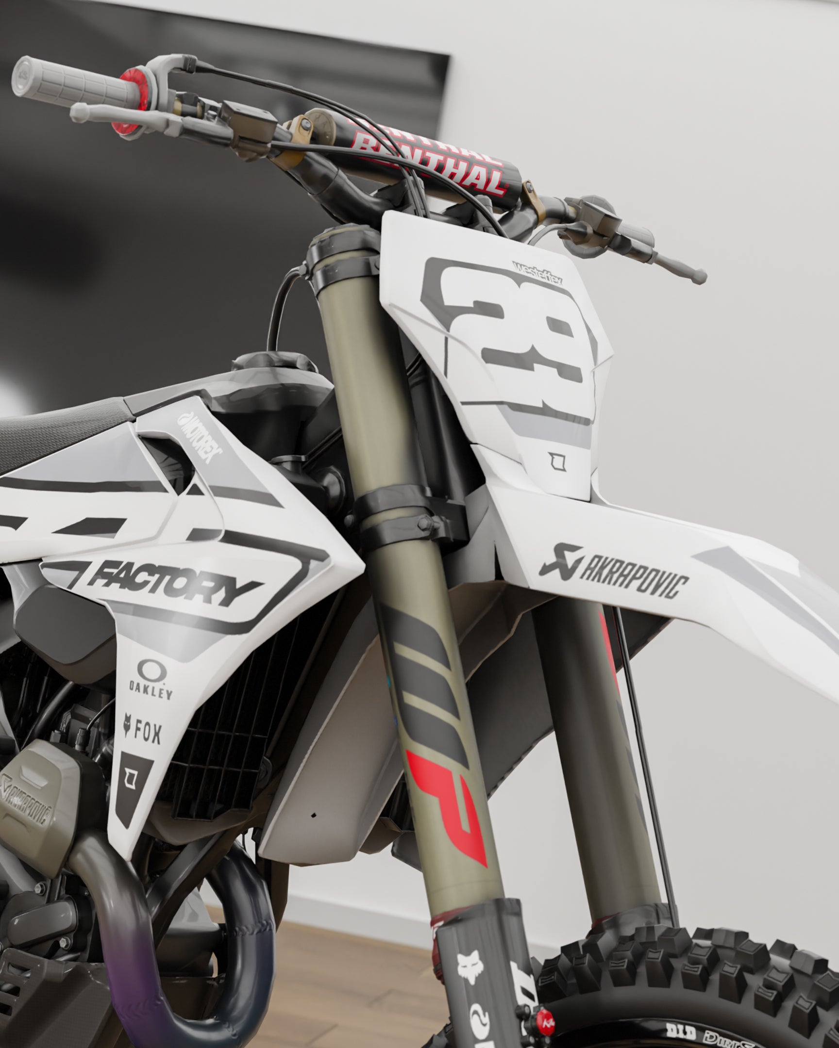 GASGAS LIMIT - WHITE - Westeffex