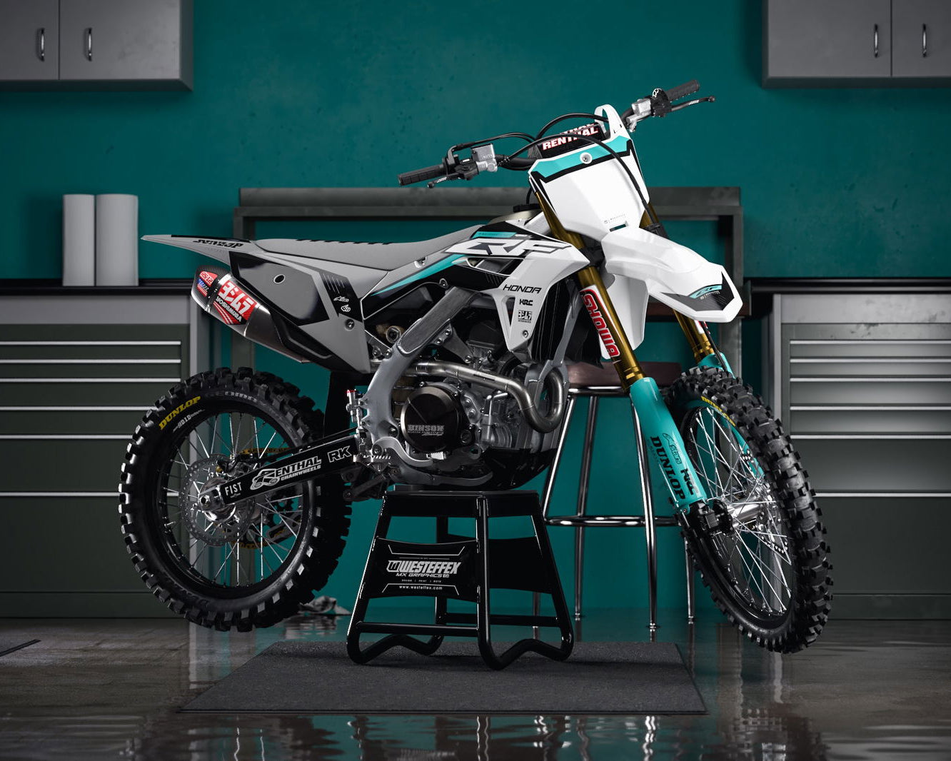 Honda Trigger - White - Westeffex