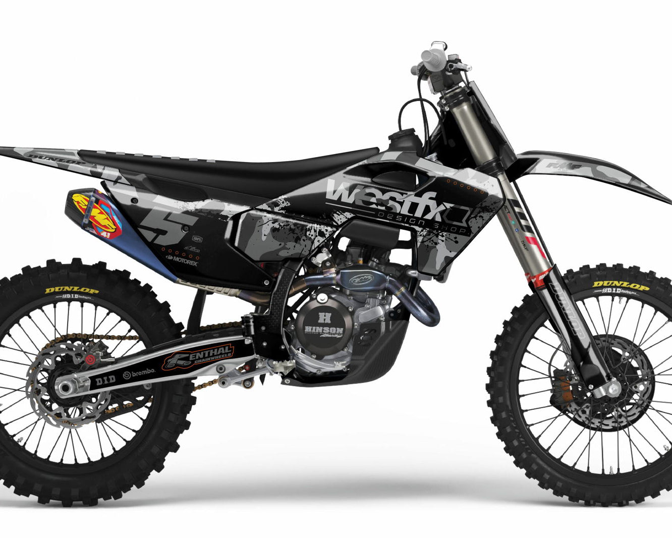 Husqvarna Combat - Grey - Westeffex