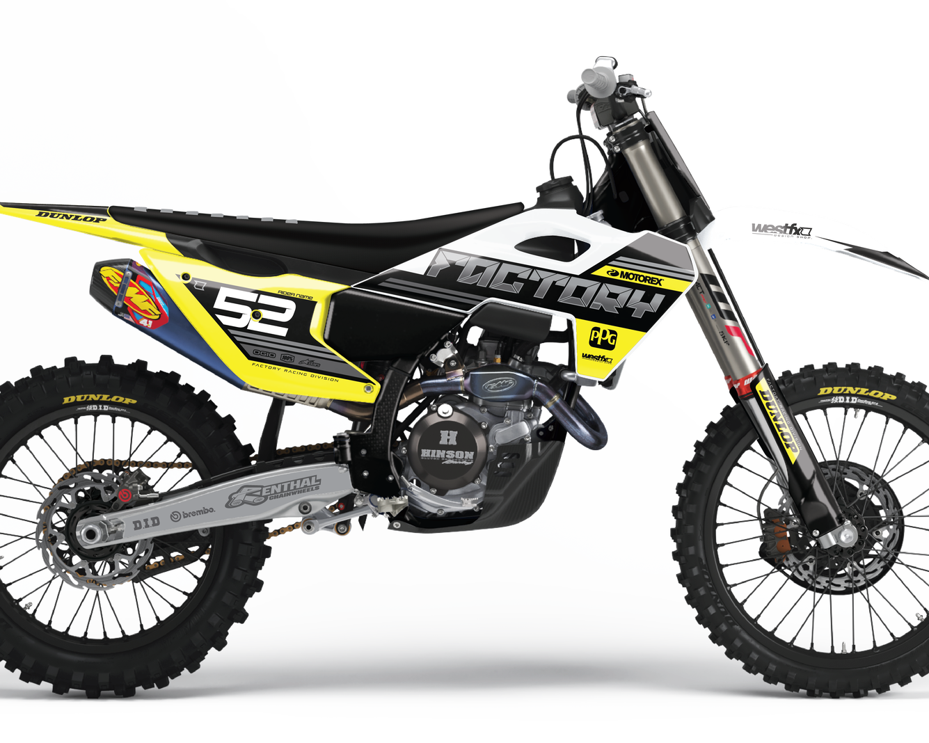 Husqvarna Elite - Yellow - Westeffex