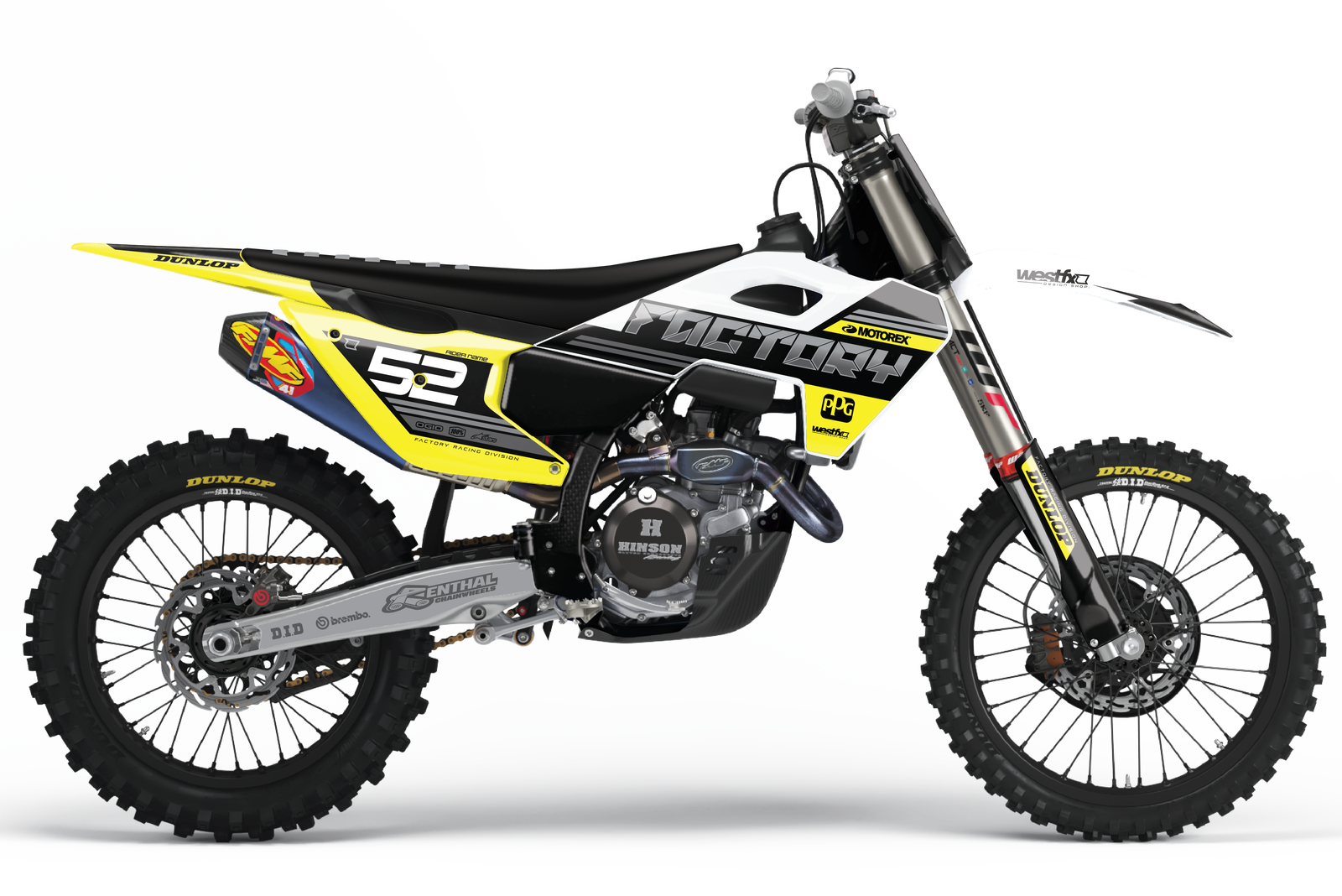 Husqvarna Elite - Yellow - Westeffex