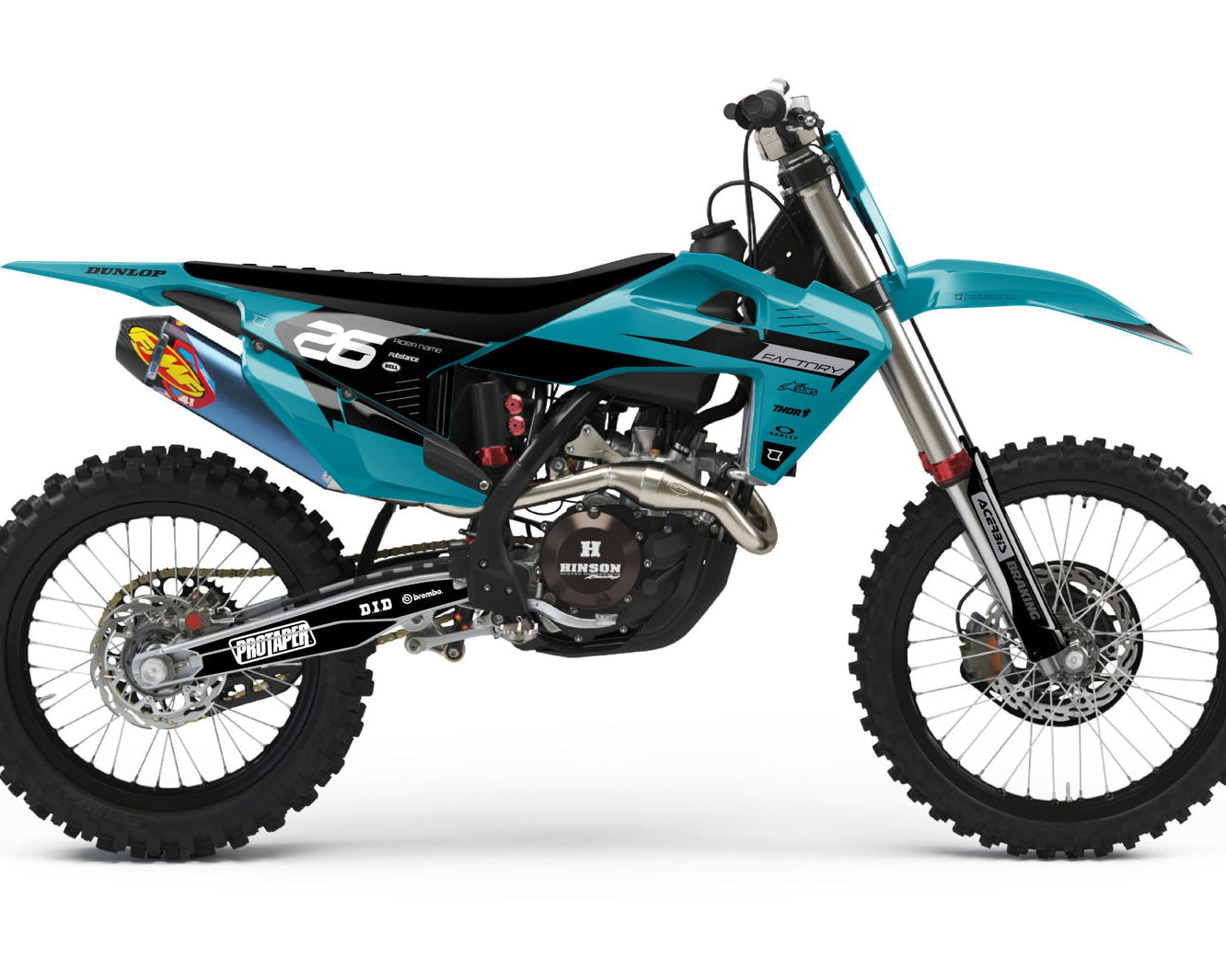 Husqvarna Ultra - Teal - Westeffex