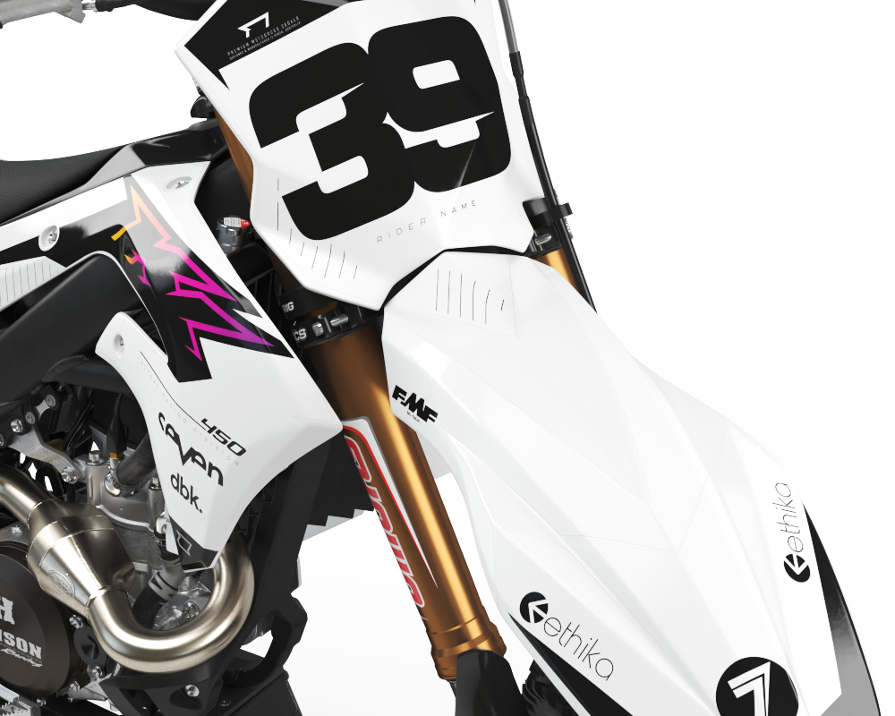 Kawasaki Fraction - White - Westeffex