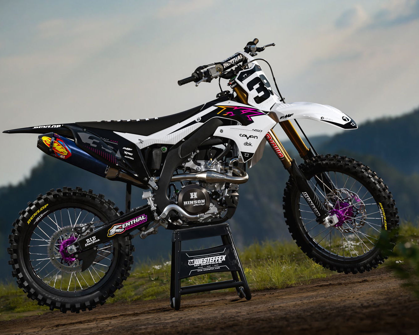 Kawasaki Fraction - White - Westeffex