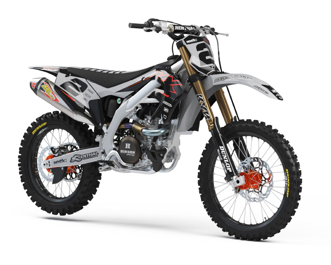 Kawasaki Profile - Grey - Westeffex