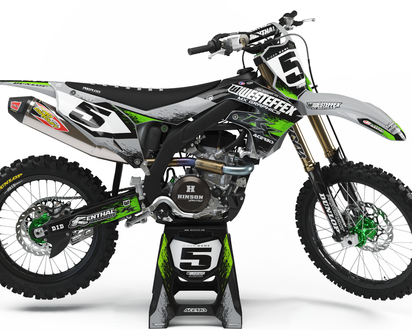 Kawasaki Shred - Grey - Westeffex