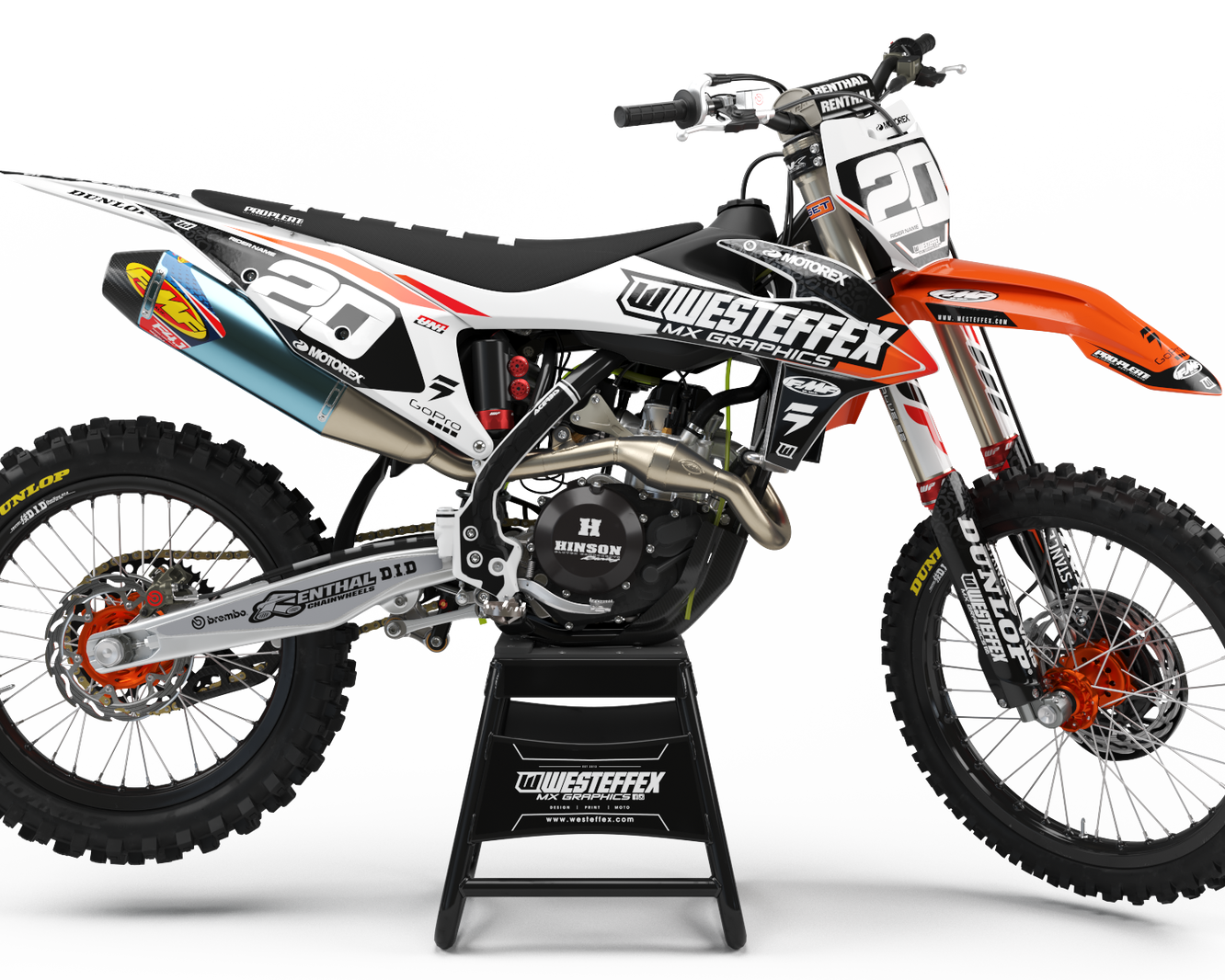 KTM ANIMAL - WHITE - Westeffex