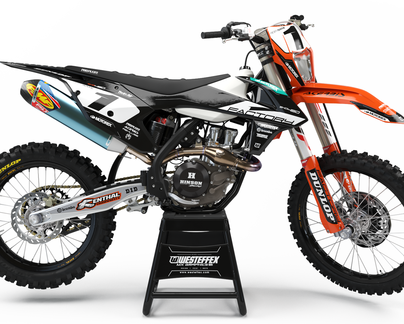 KTM RAIDER - BLACK - Westeffex
