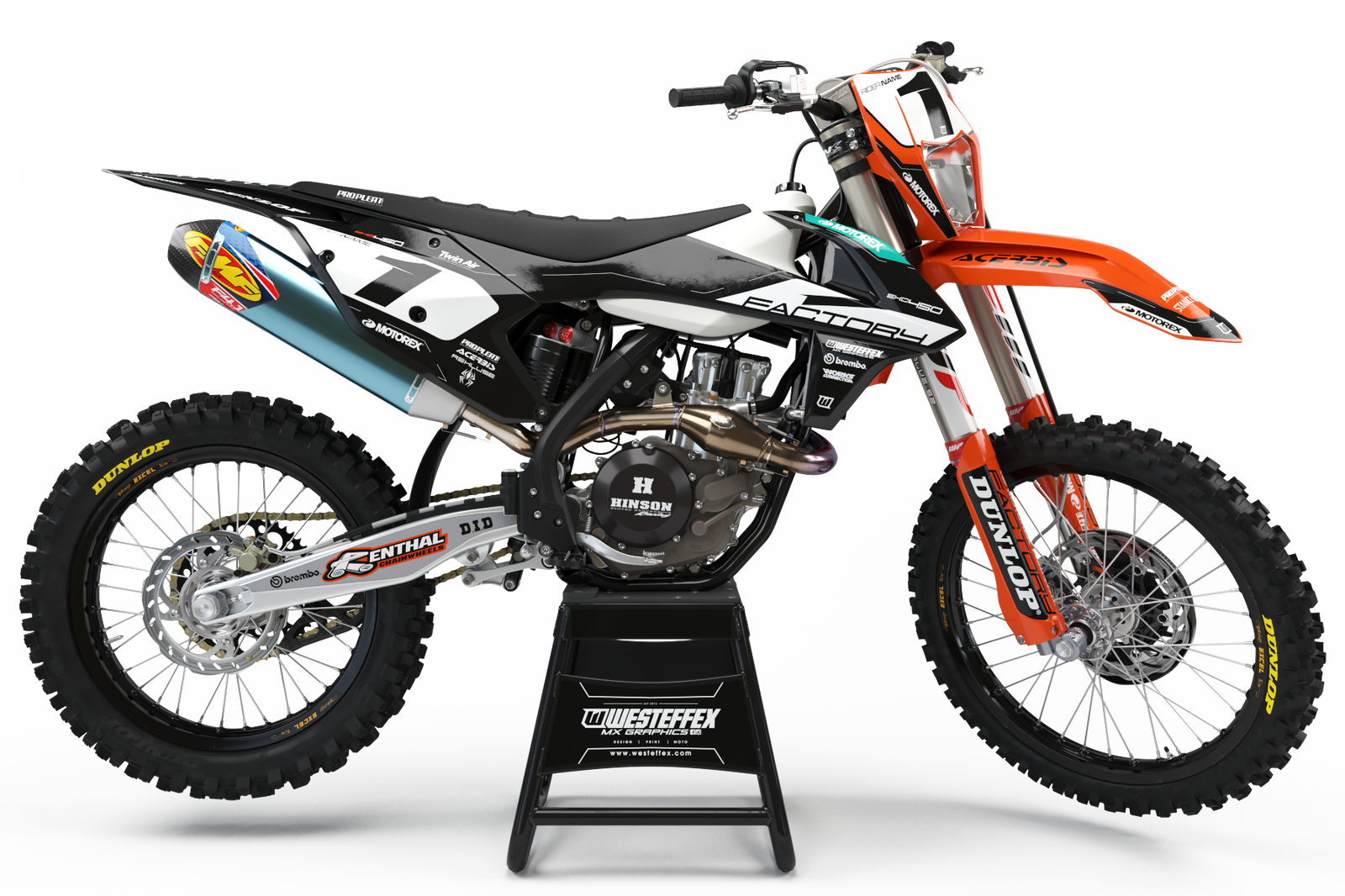 KTM RAIDER - BLACK - Westeffex