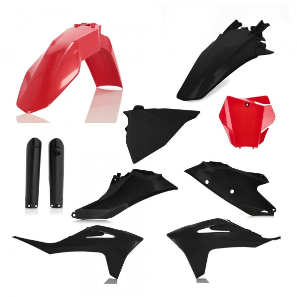 ACERBIS PLASTIC KIT GAS GAS MC 125 250F 450F 21-23 RED BLACK - Westeffex