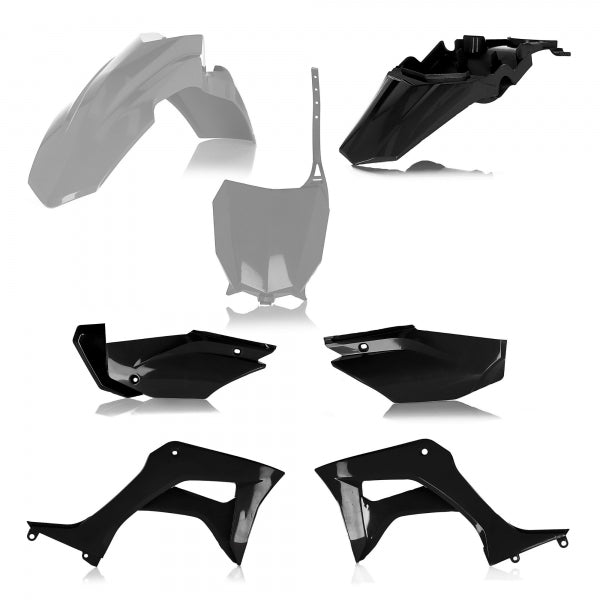 ACERBIS PLASTIC KIT HONDA CRF 110F 19-24 GREY BLACK - Westeffex