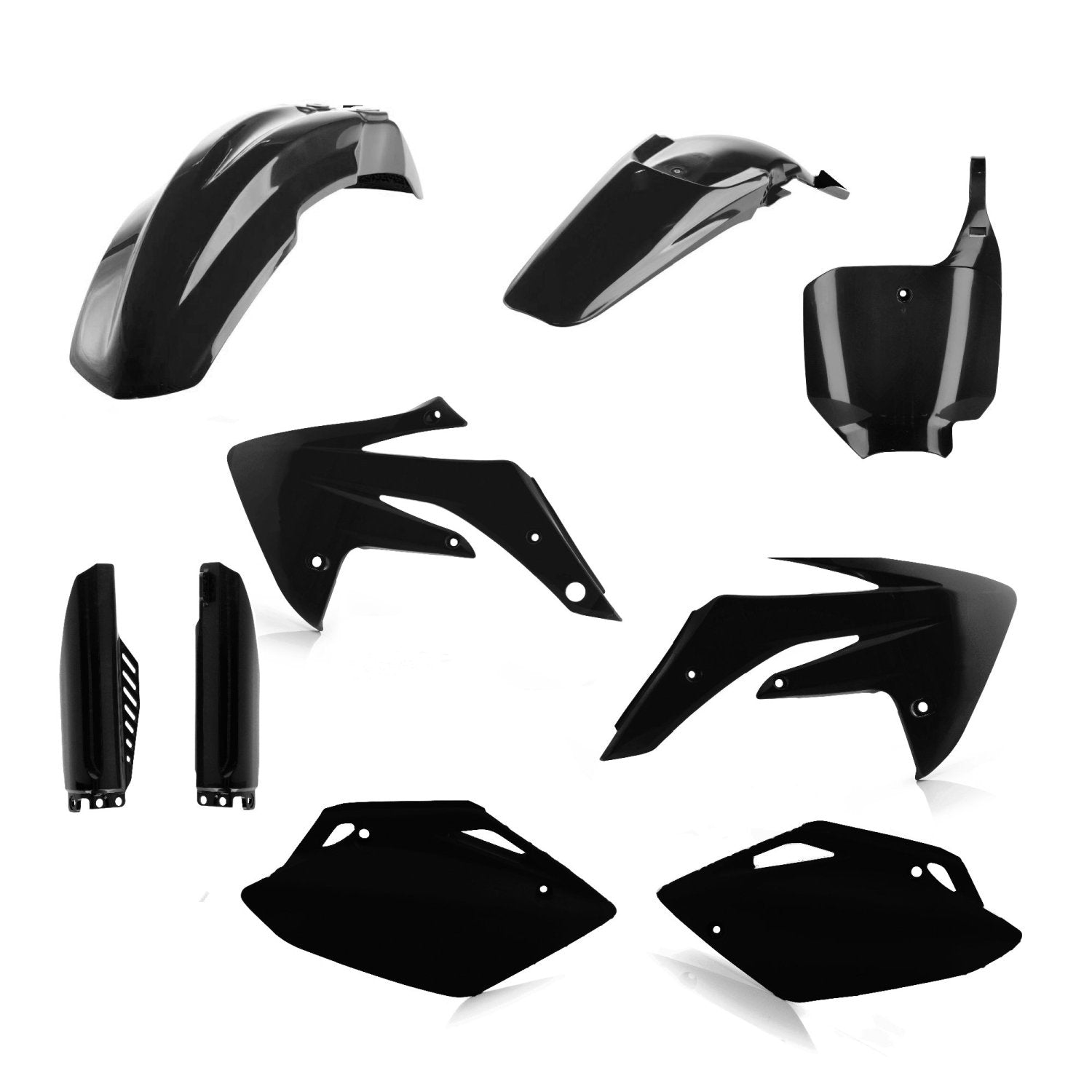 ACERBIS PLASTIC KIT HONDA CRF 150R 07-24 BLACK - Westeffex