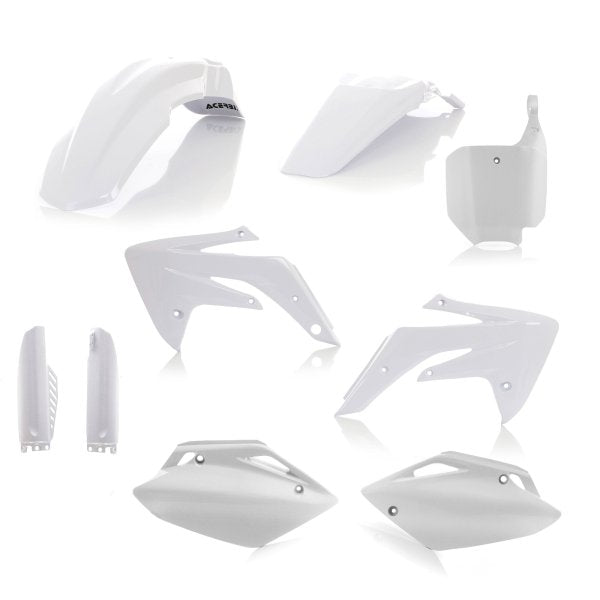 ACERBIS PLASTIC KIT HONDA CRF 150R 07-25 WHITE - Westeffex