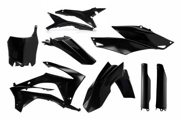 ACERBIS PLASTIC KIT HONDA CRF 250 14-17 450 13-16 BLACK - Westeffex