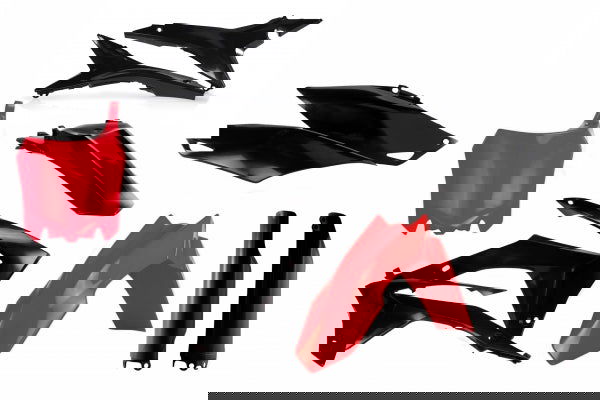 ACERBIS PLASTIC KIT HONDA CRF 250 14-17 450 13-16 RED BLACK - Westeffex