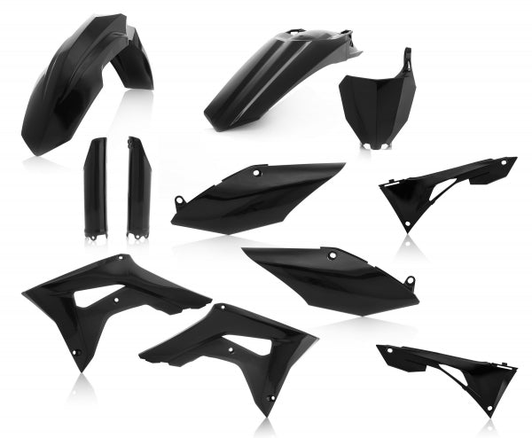 ACERBIS PLASTIC KIT HONDA CRF 250 18 450 17-18 BLACK - Westeffex