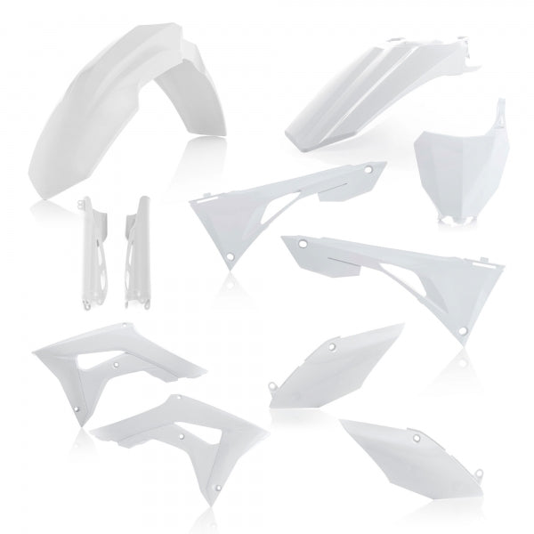 ACERBIS PLASTIC KIT HONDA CRF 250 19-21 450 19-20 WHITE - Westeffex