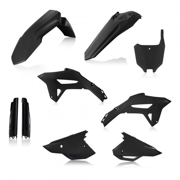 ACERBIS PLASTIC KIT HONDA CRF 250 22-24 450 21-24 BLACK - Westeffex