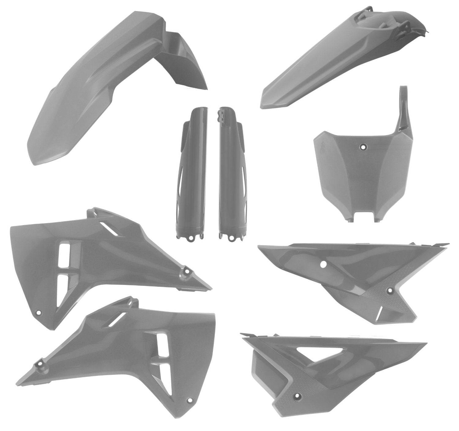 ACERBIS PLASTIC KIT HONDA CRF 250 450 25 GREY HAWK - Westeffex