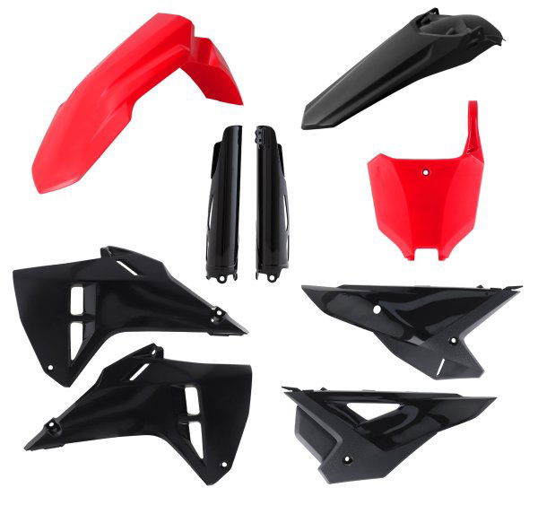 ACERBIS PLASTIC KIT HONDA CRF 250 450 25 RED/BLACK - Westeffex