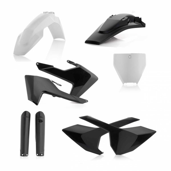 ACERBIS PLASTIC KIT HUSQVARNA TC FC 16-18 WHITE BLACK - Westeffex