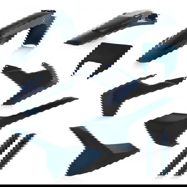 ACERBIS PLASTIC KIT HUSQVARNA TE FE 17-19 BLUE - Westeffex