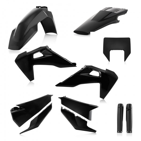 ACERBIS PLASTIC KIT HUSQVARNA TE FE 20-23 BLACK - Westeffex