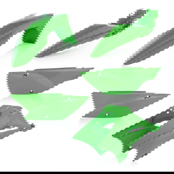 ACERBIS PLASTIC KIT KAWASAKI KLX 110 10-24 GREEN - Westeffex