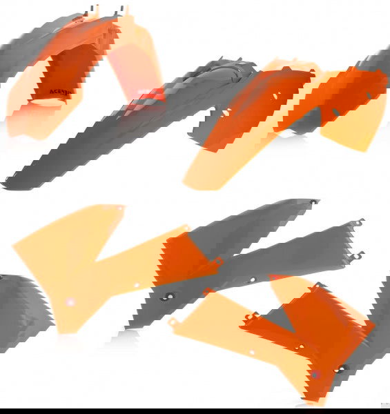 ACERBIS PLASTIC KIT KTM EXC EXCF 05-07 ORANGE - Westeffex