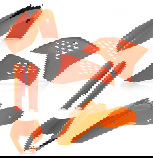 ACERBIS PLASTIC KIT KTM EXC EXCF 08-11 ORANGE - Westeffex