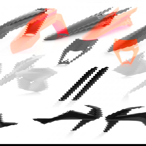 ACERBIS PLASTIC KIT KTM EXC EXCF 17-19 ORIGINAL 18 - Westeffex