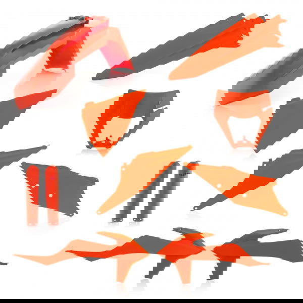 ACERBIS PLASTIC KIT KTM EXC EXCF 20-23 ORANGE - Westeffex