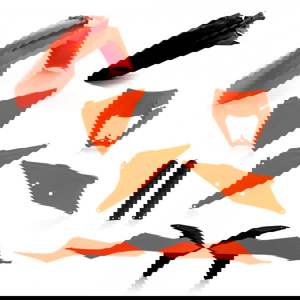 ACERBIS PLASTIC KIT KTM EXC EXCF 20-23 ORIGINAL 20 - Westeffex