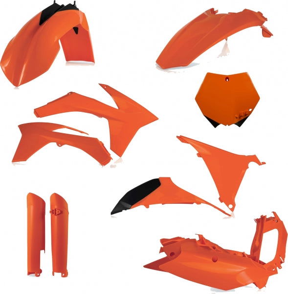 ACERBIS PLASTIC KIT KTM SX 2012 SXF 11-12 ORANGE - Westeffex