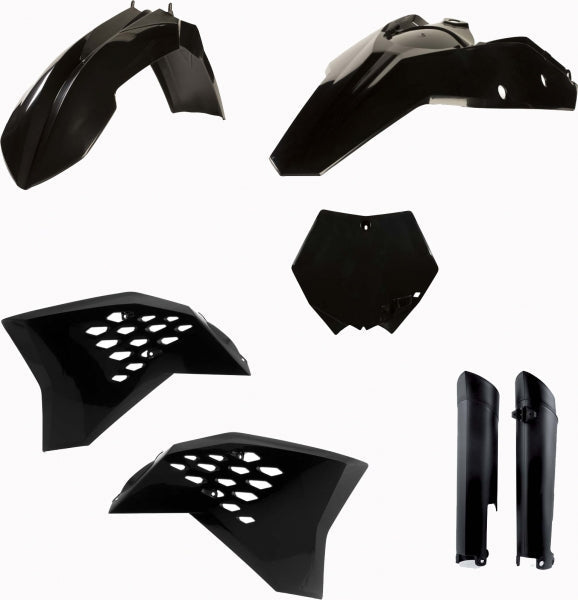 ACERBIS PLASTIC KIT KTM SX SXF 07-10 BLACK - Westeffex
