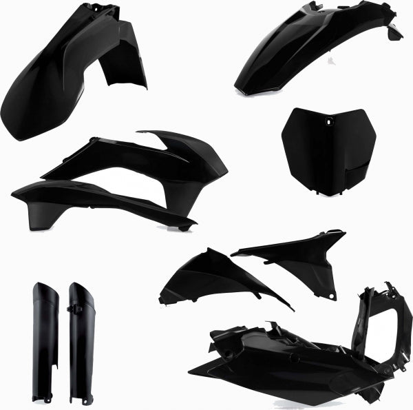 ACERBIS PLASTIC KIT KTM SX SXF 13-14 BLACK - Westeffex