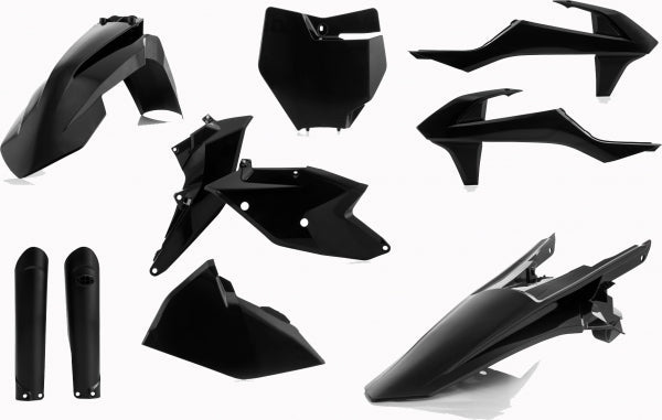 ACERBIS PLASTIC KIT KTM SX SXF 16-18 BLACK - Westeffex