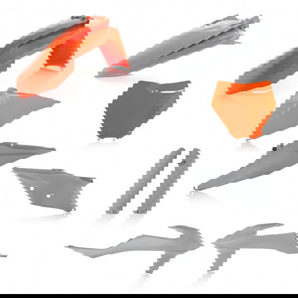 ACERBIS PLASTIC KIT KTM SX SXF 19-22 GREY HAWK FACTORY - Westeffex