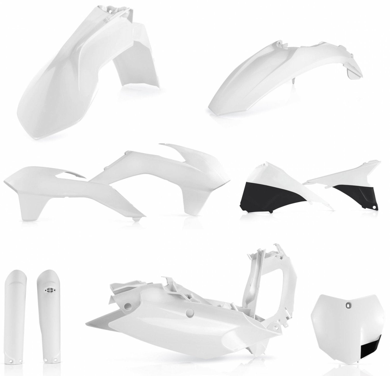 ACERBIS PLASTIC KIT KTM SX SXF 2015 WHITE - Westeffex