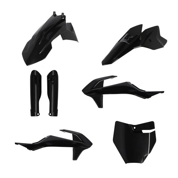 ACERBIS PLASTIC KIT KTM SX50 16-23 GASGAS MC50 21-23 BLACK - Westeffex