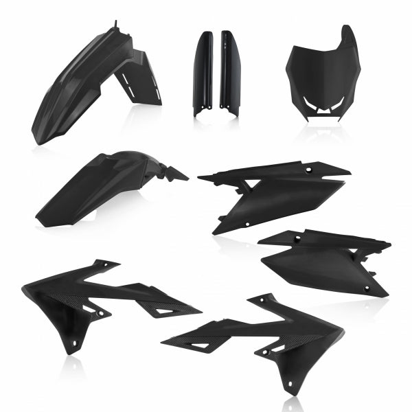 ACERBIS PLASTIC KIT RMZ 250 19-24 450 18-24 BLACK - Westeffex