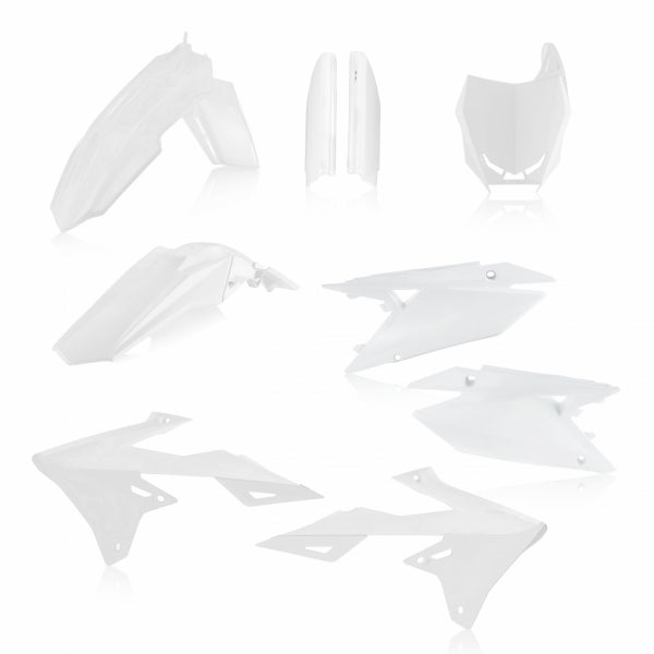 ACERBIS PLASTIC KIT RMZ 250 19-24 450 18-24 WHITE - Westeffex