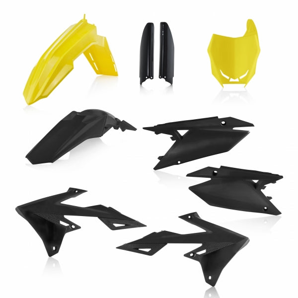 ACERBIS PLASTIC KIT RMZ 250 19-24 450 18-24 YELLOW BLACK - Westeffex