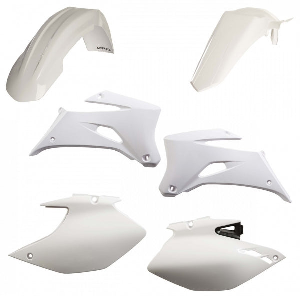 ACERBIS PLASTIC KIT YAMAHA WRF 250 07-14 450 07-11 WHITE - Westeffex